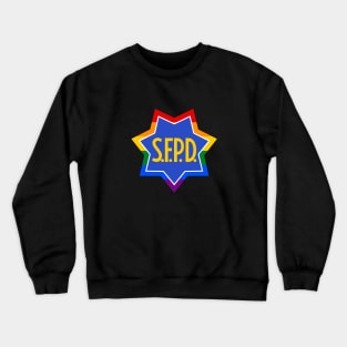 San Francisco Police Department Pride Logo Crewneck Sweatshirt